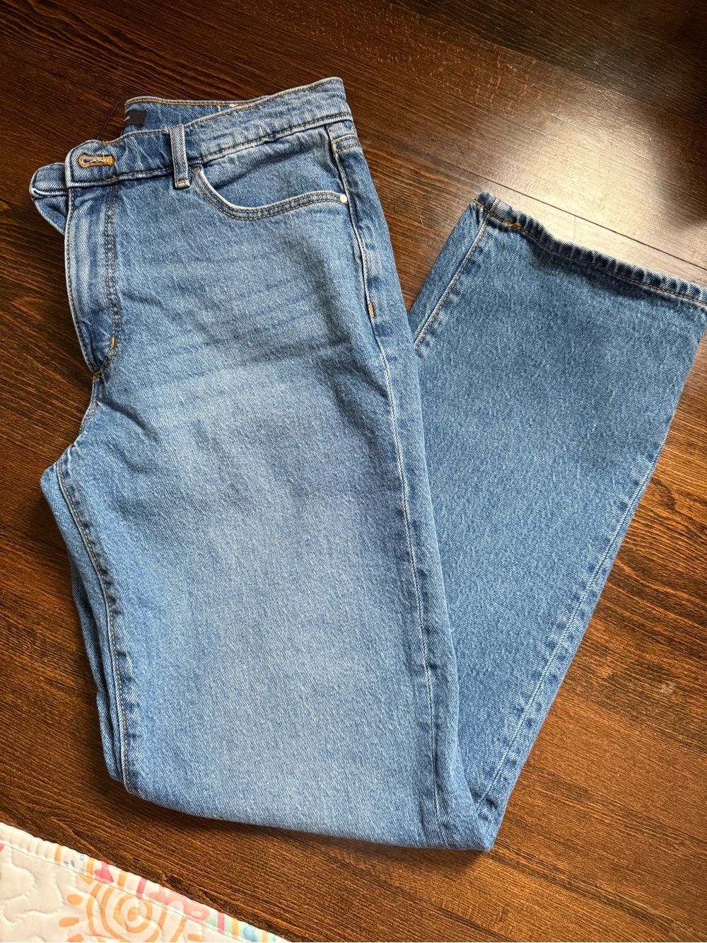 Ann Taylor Light Blue Straight Leg Jeans